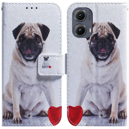 For Motorola Edge (2024) 5G Wallet Case Pattern Print Leather Phone Cover