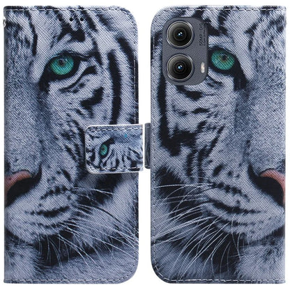For Motorola Edge (2024) 5G Wallet Case Pattern Print Leather Phone Cover