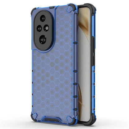 For Honor 200 Pro 5G Case  PC+TPU Phone Cover Honeycomb Shape