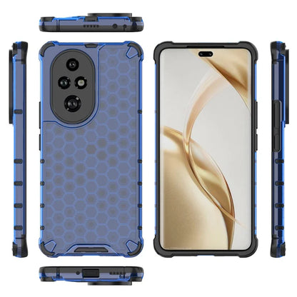 For Honor 200 Pro 5G Case  PC+TPU Phone Cover Honeycomb Shape
