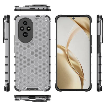 For Honor 200 5G Case  PC+TPU Phone Cover Honeycomb Shape