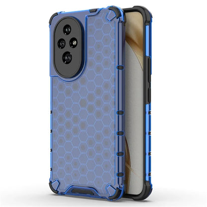 For Honor 200 5G Case  PC+TPU Phone Cover Honeycomb Shape