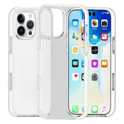 For iPhone 16 Pro Case TPU+TPE Anti-Drop Clear Phone Cover