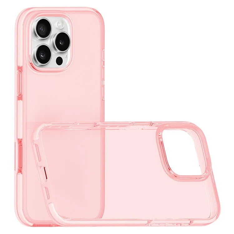 For iPhone 16 Pro Case TPU+TPE Anti-Drop Clear Phone Cover