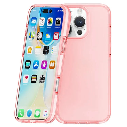 For iPhone 16 Pro Case TPU+TPE Anti-Drop Clear Phone Cover
