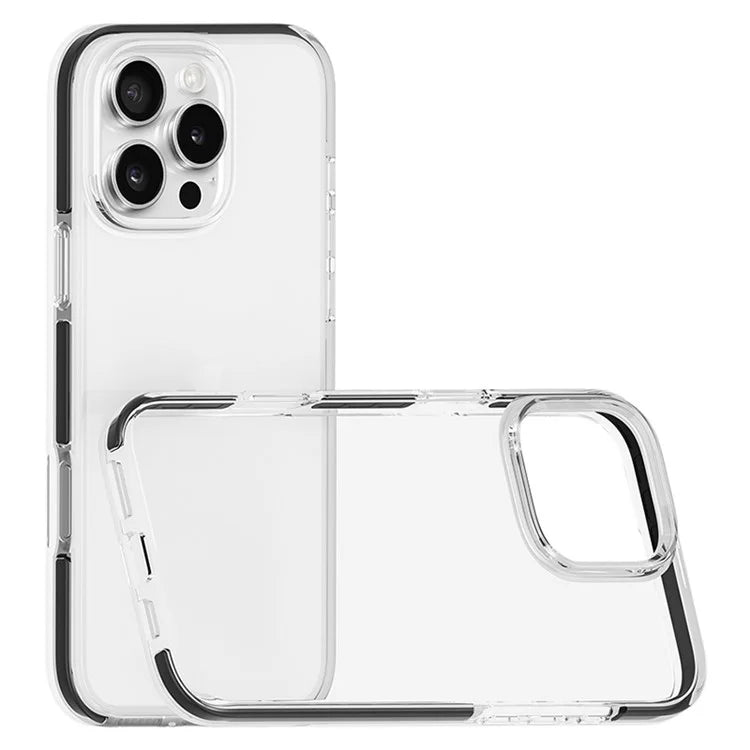 For iPhone 16 Pro Case TPU+TPE Anti-Drop Clear Phone Cover