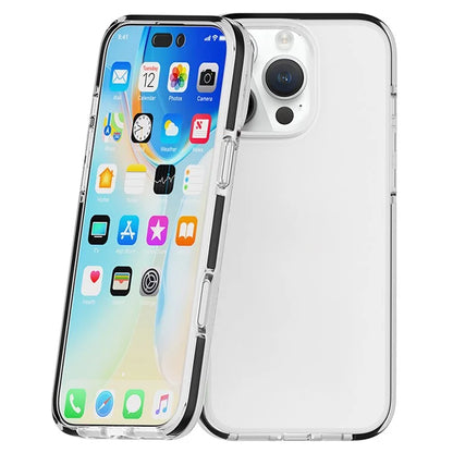 For iPhone 16 Pro Case TPU+TPE Anti-Drop Clear Phone Cover
