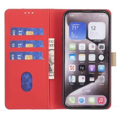 BINFEN COLOR BF33 For iPhone 16 Plus Case RFID Blocking Folio Flip Leather Phone Cover