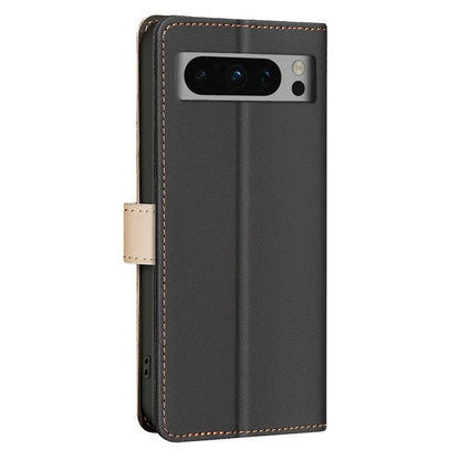 BINFEN COLOR BF33 For Google Pixel 9 Pro Case PU Leather RFID Blocking Protective Cover