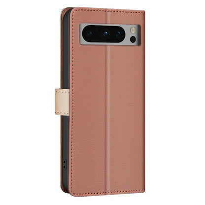 BINFEN COLOR BF33 For Google Pixel 9 Pro Case PU Leather RFID Blocking Protective Cover