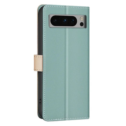 BINFEN COLOR BF33 For Google Pixel 9 Pro Case PU Leather RFID Blocking Protective Cover