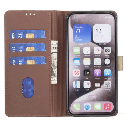 BINFEN COLOR BF33 For Google Pixel 9 Case Color Splicing Leather Cover with RFID Blocking