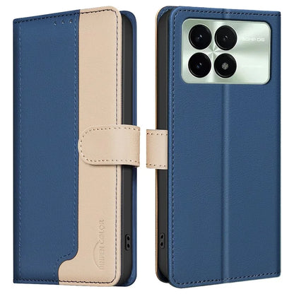 BINFEN COLOR BF33 For Xiaomi Poco F6 Pro 5G / Redmi K70 5G / K70 Pro 5G Leather Case RFID Blocking