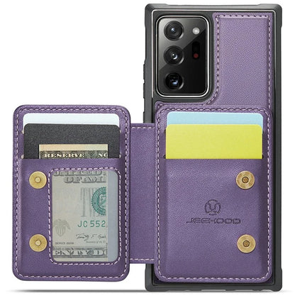 JEEHOOD J05 For Samsung Galaxy Note20 Ultra / Note20 Ultra 5G Case Detachable Card Bag