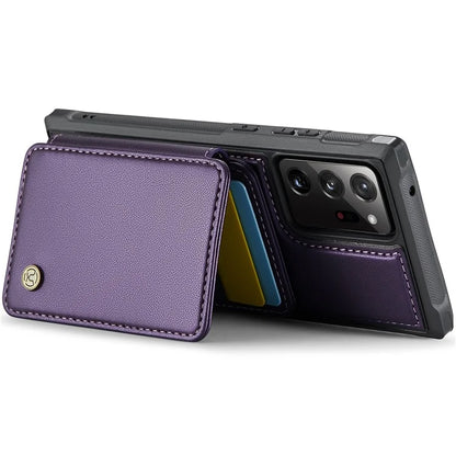 JEEHOOD J05 For Samsung Galaxy Note20 Ultra / Note20 Ultra 5G Case Detachable Card Bag