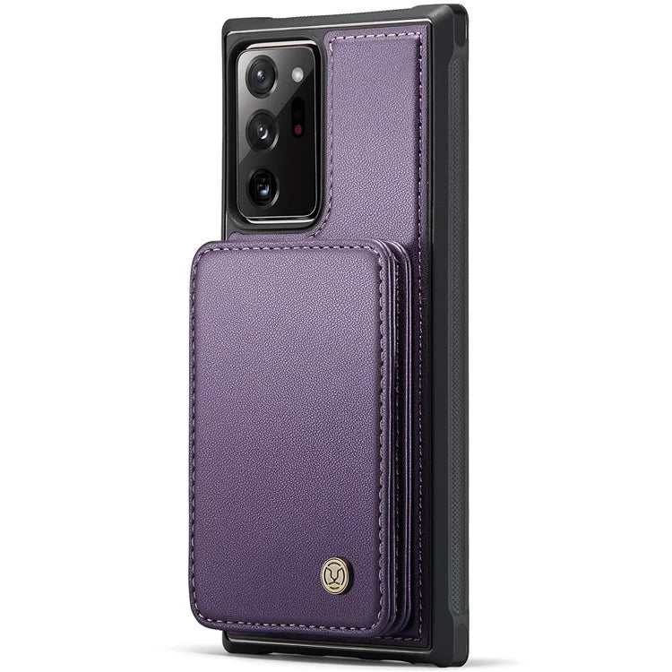 JEEHOOD J05 For Samsung Galaxy Note20 Ultra / Note20 Ultra 5G Case Detachable Card Bag