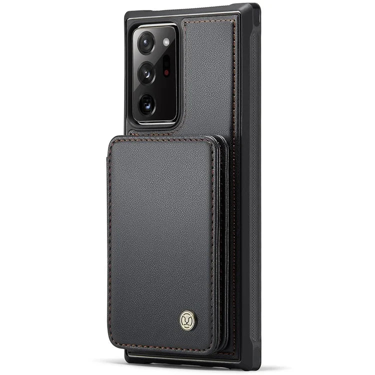 JEEHOOD J05 For Samsung Galaxy Note20 Ultra / Note20 Ultra 5G Case Detachable Card Bag