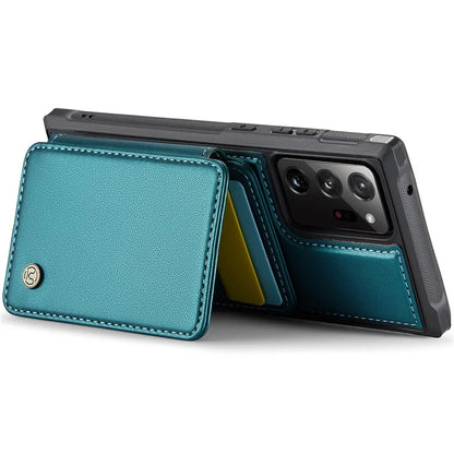 JEEHOOD J05 For Samsung Galaxy Note20 Ultra / Note20 Ultra 5G Case Detachable Card Bag