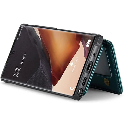 JEEHOOD J05 For Samsung Galaxy Note20 Ultra / Note20 Ultra 5G Case Detachable Card Bag