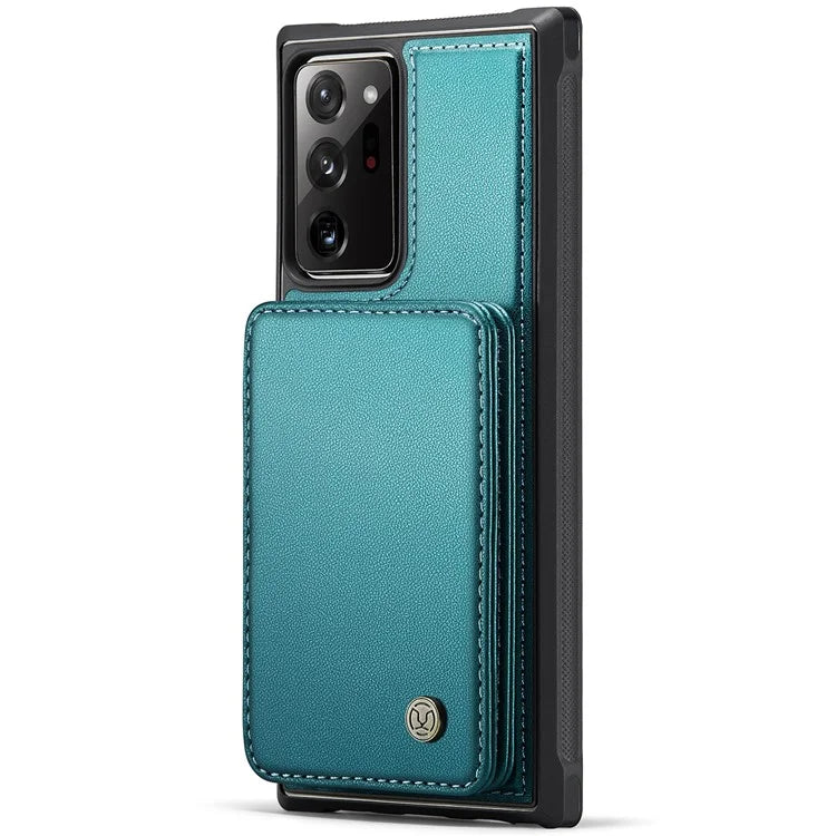 JEEHOOD J05 For Samsung Galaxy Note20 Ultra / Note20 Ultra 5G Case Detachable Card Bag