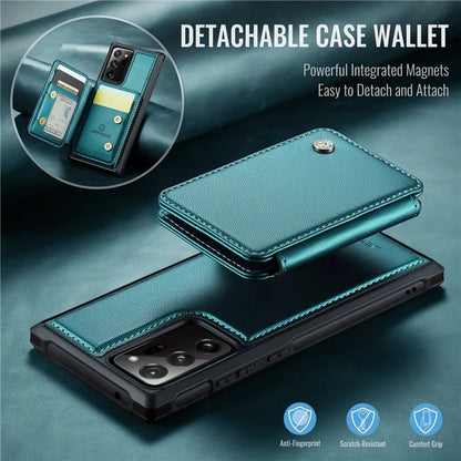 JEEHOOD J05 For Samsung Galaxy Note20 Ultra / Note20 Ultra 5G Case Detachable Card Bag