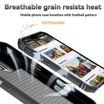 For iPhone 16 Pro Case Ring Kickstand PC+TPU Phone Cover with Camshield