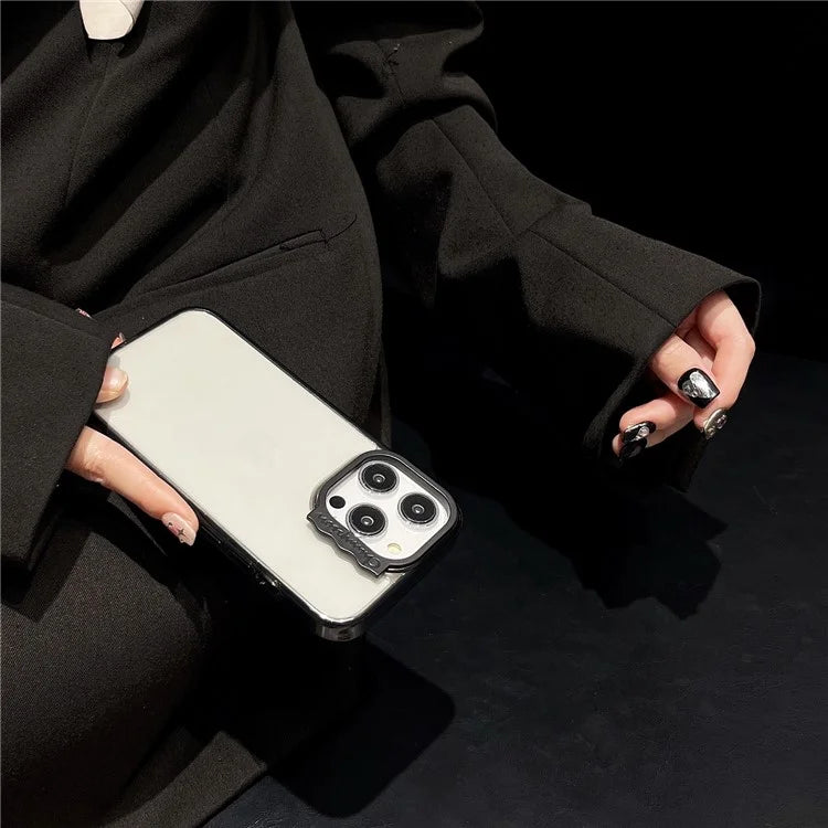 For iPhone 15 Pro Case PC + TPU Dual Layer Protective Phone Cover