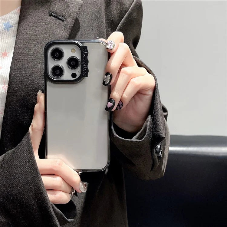 For iPhone 15 Pro Case PC + TPU Dual Layer Protective Phone Cover