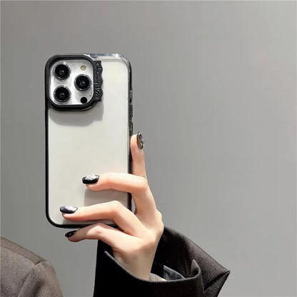 For iPhone 15 Pro Case PC + TPU Dual Layer Protective Phone Cover