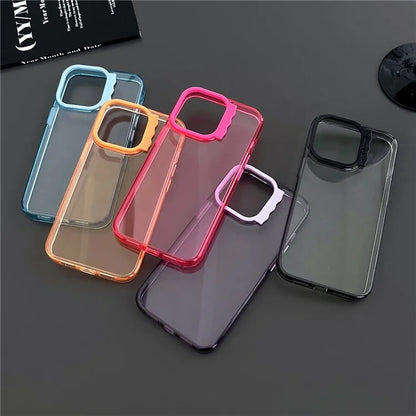 For iPhone 15 Pro Case PC + TPU Dual Layer Protective Phone Cover