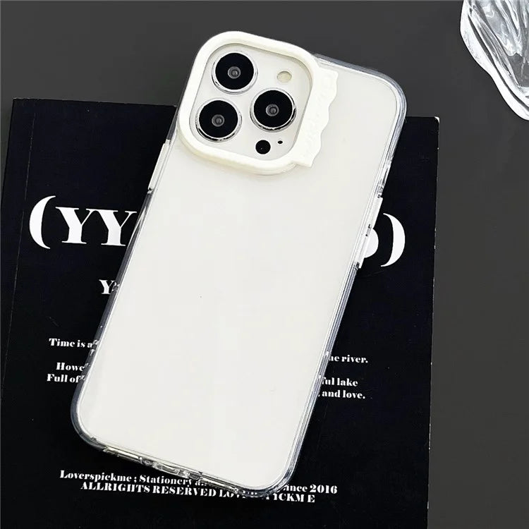 For iPhone 15 Pro Case PC + TPU Dual Layer Protective Phone Cover