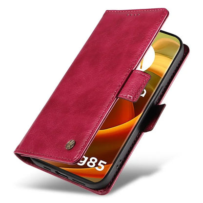 YIKATU YK-007 For Motorola Moto G85 5G / S50 Neo 5G Phone Case PU Leather Stand Anti-Drop Wallet Cover