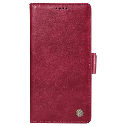 YIKATU YK-007 For Motorola Moto G85 5G / S50 Neo 5G Phone Case PU Leather Stand Anti-Drop Wallet Cover