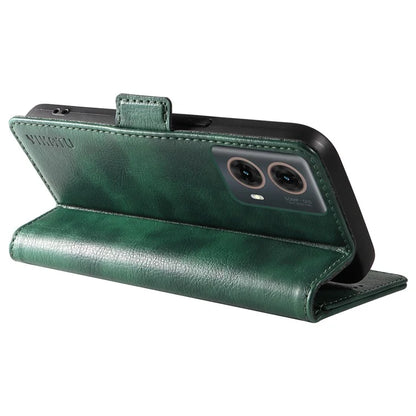 YIKATU YK-007 For Motorola Moto G85 5G / S50 Neo 5G Phone Case PU Leather Stand Anti-Drop Wallet Cover