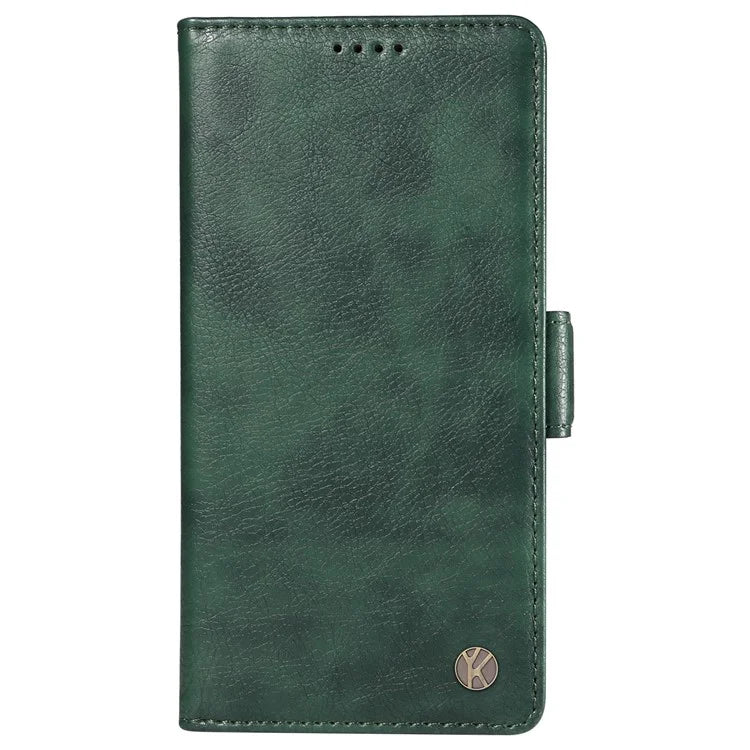 YIKATU YK-007 For Motorola Moto G85 5G / S50 Neo 5G Phone Case PU Leather Stand Anti-Drop Wallet Cover