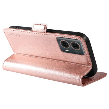 YIKATU YK-007 For Motorola Moto G85 5G / S50 Neo 5G Phone Case PU Leather Stand Anti-Drop Wallet Cover