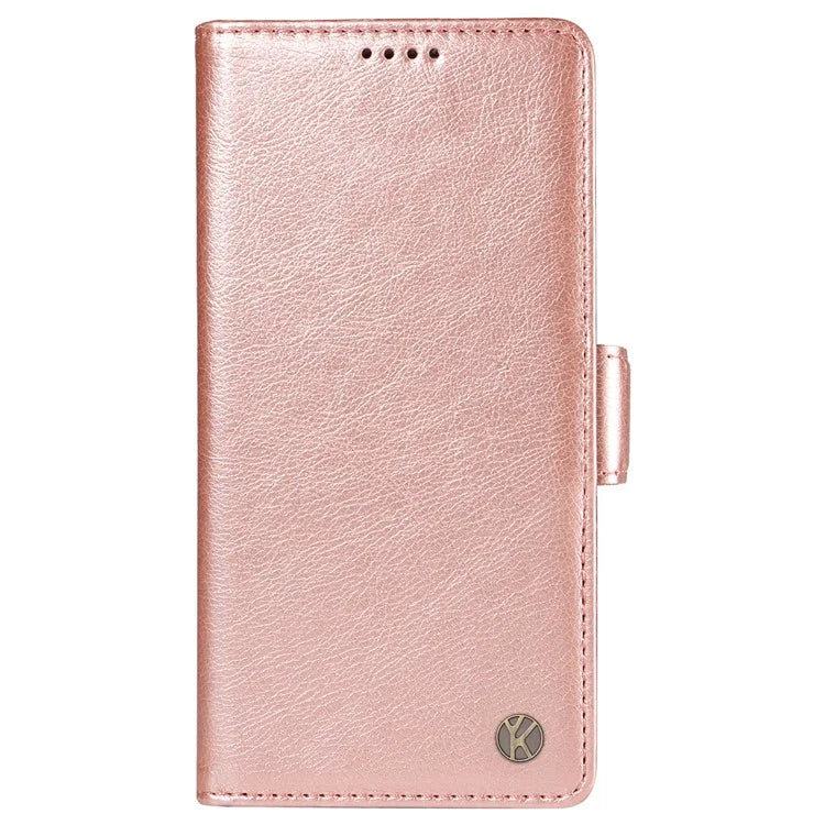 YIKATU YK-007 For Motorola Moto G85 5G / S50 Neo 5G Phone Case PU Leather Stand Anti-Drop Wallet Cover