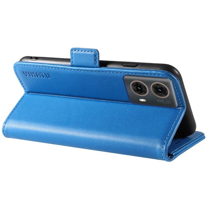 YIKATU YK-003 For Motorola Moto G85 5G / S50 Neo 5G Case PU Leather Phone Cover with Wallet Stand