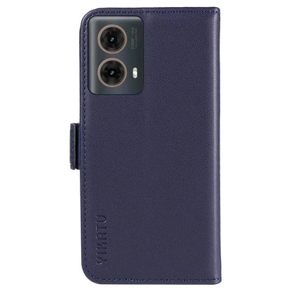 YIKATU YK-003 For Motorola Moto G85 5G / S50 Neo 5G Case PU Leather Phone Cover with Wallet Stand