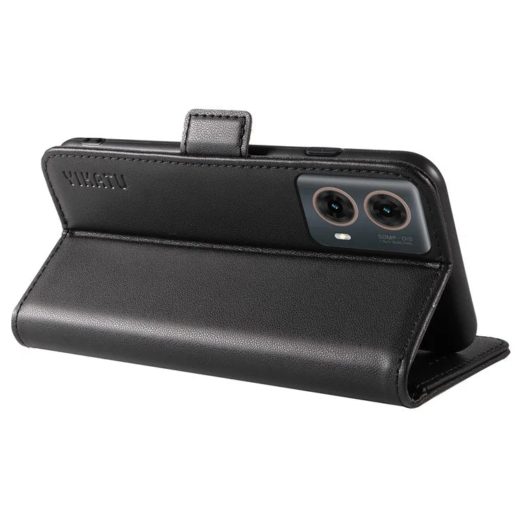 YIKATU YK-003 For Motorola Moto G85 5G / S50 Neo 5G Case PU Leather Phone Cover with Wallet Stand