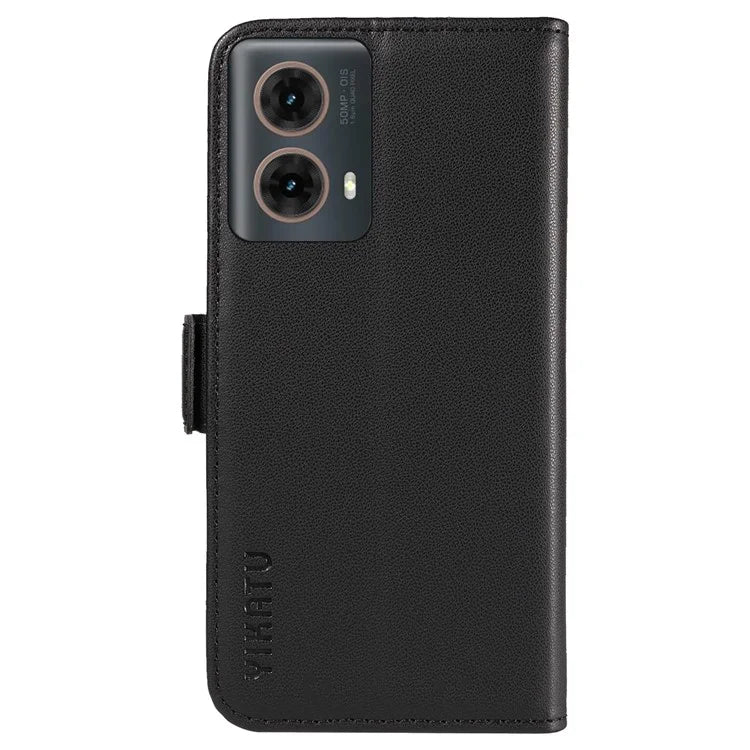YIKATU YK-003 For Motorola Moto G85 5G / S50 Neo 5G Case PU Leather Phone Cover with Wallet Stand