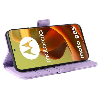 YIKATU YK-003 For Motorola Moto G85 5G / S50 Neo 5G Case PU Leather Phone Cover with Wallet Stand