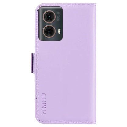YIKATU YK-003 For Motorola Moto G85 5G / S50 Neo 5G Case PU Leather Phone Cover with Wallet Stand