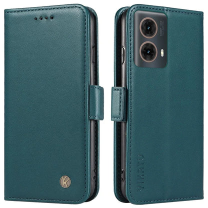 YIKATU YK-003 For Motorola Moto G85 5G / S50 Neo 5G Case PU Leather Phone Cover with Wallet Stand