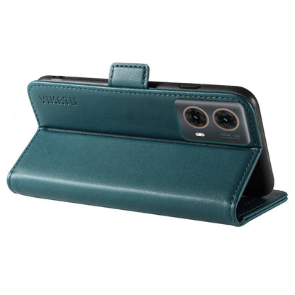 YIKATU YK-003 For Motorola Moto G85 5G / S50 Neo 5G Case PU Leather Phone Cover with Wallet Stand