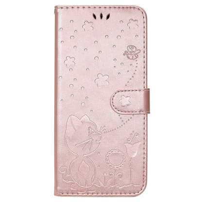 KT Imprinting Flower Series-4 For Motorola Moto G85 5G / S50 Neo 5G Phone Case Imprinted Leather Stand Cover
