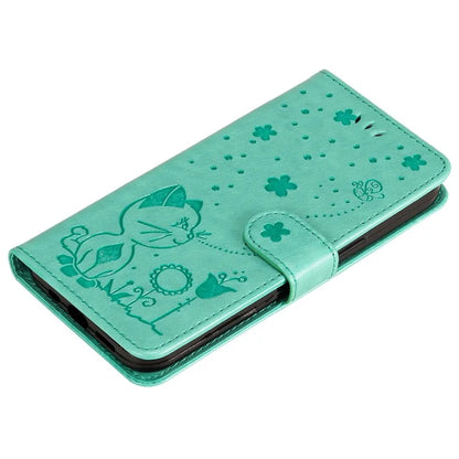 KT Imprinting Flower Series-4 For Motorola Moto G85 5G / S50 Neo 5G Phone Case Imprinted Leather Stand Cover