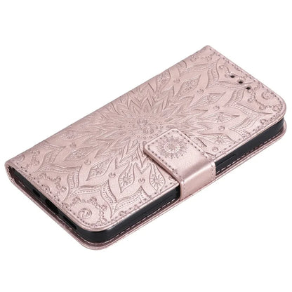 KT Imprinting Flower Series-1 For Motorola Moto G85 5G / S50 Neo 5G Case Wallet Leather Stand Phone Cover