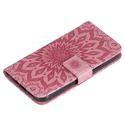 KT Imprinting Flower Series-1 For Motorola Moto G85 5G / S50 Neo 5G Case Wallet Leather Stand Phone Cover
