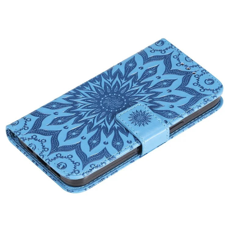 KT Imprinting Flower Series-1 For Motorola Moto G85 5G / S50 Neo 5G Case Wallet Leather Stand Phone Cover